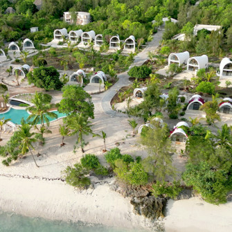 Zanziblue Waves Hotel Ovenfra (2)