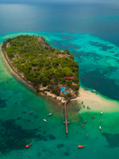 Prison Island Ovenfra