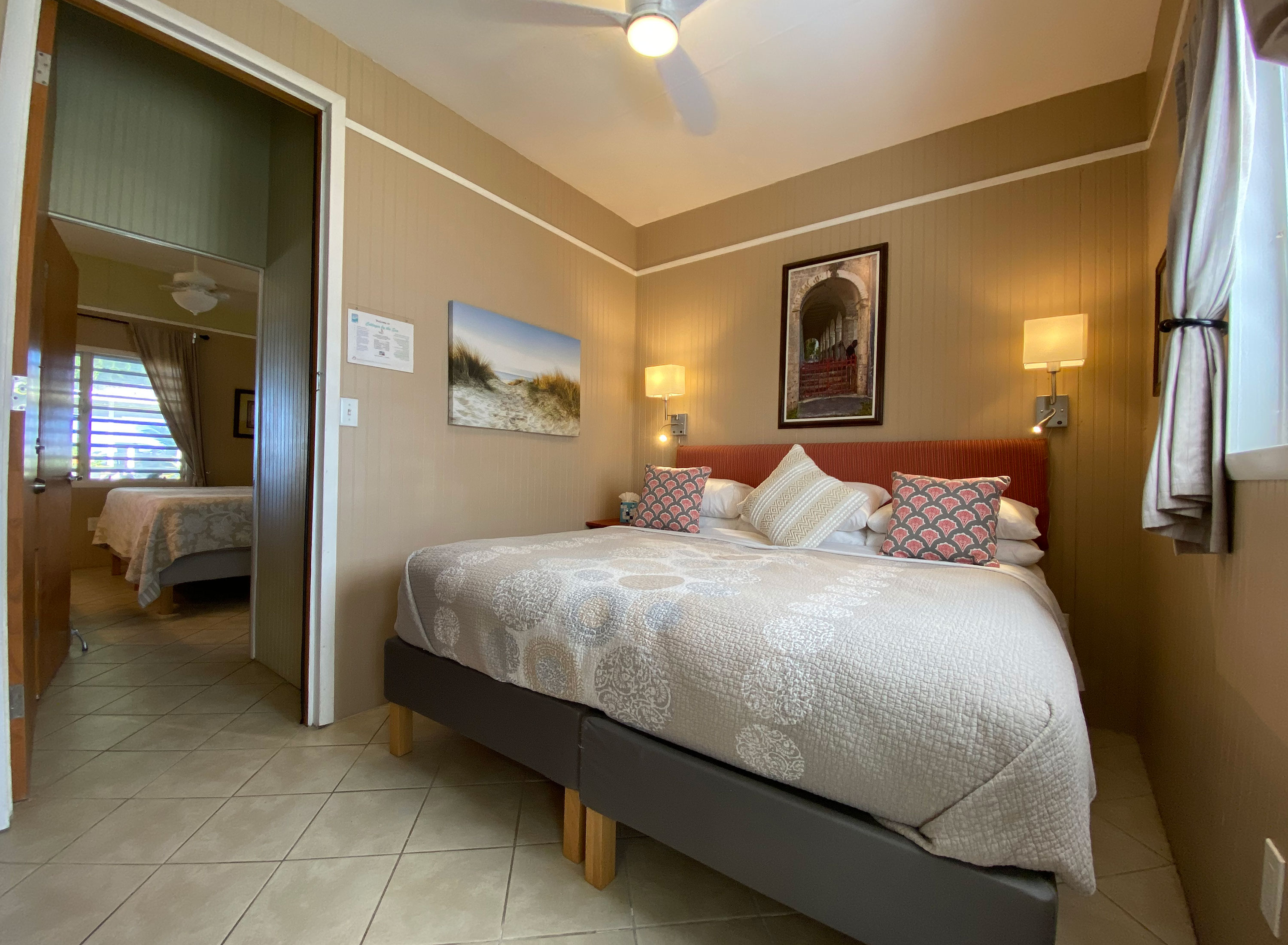 Coco Bean Bed And Adjoining Door To Coco Palm