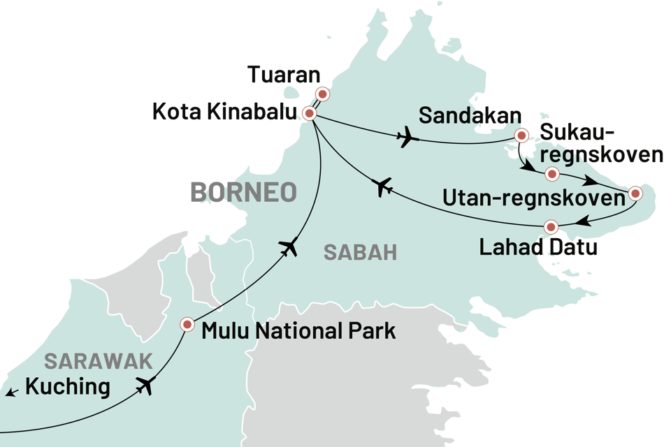 Betagende Borneo 2025