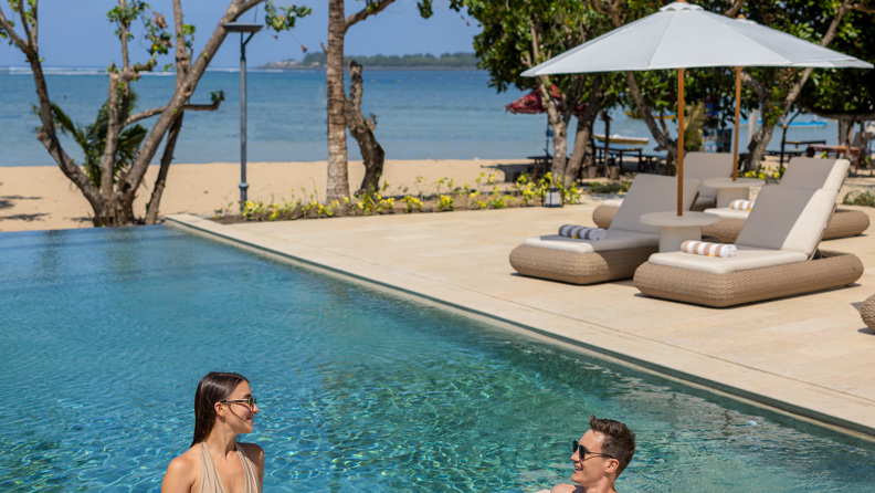 Couple By The Pool2