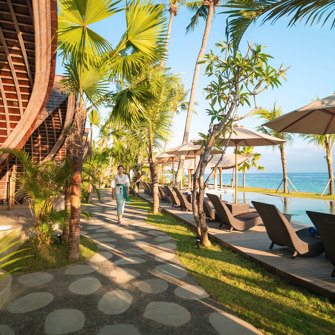 The Sankara Beach East Pool Sunrise Staff 1