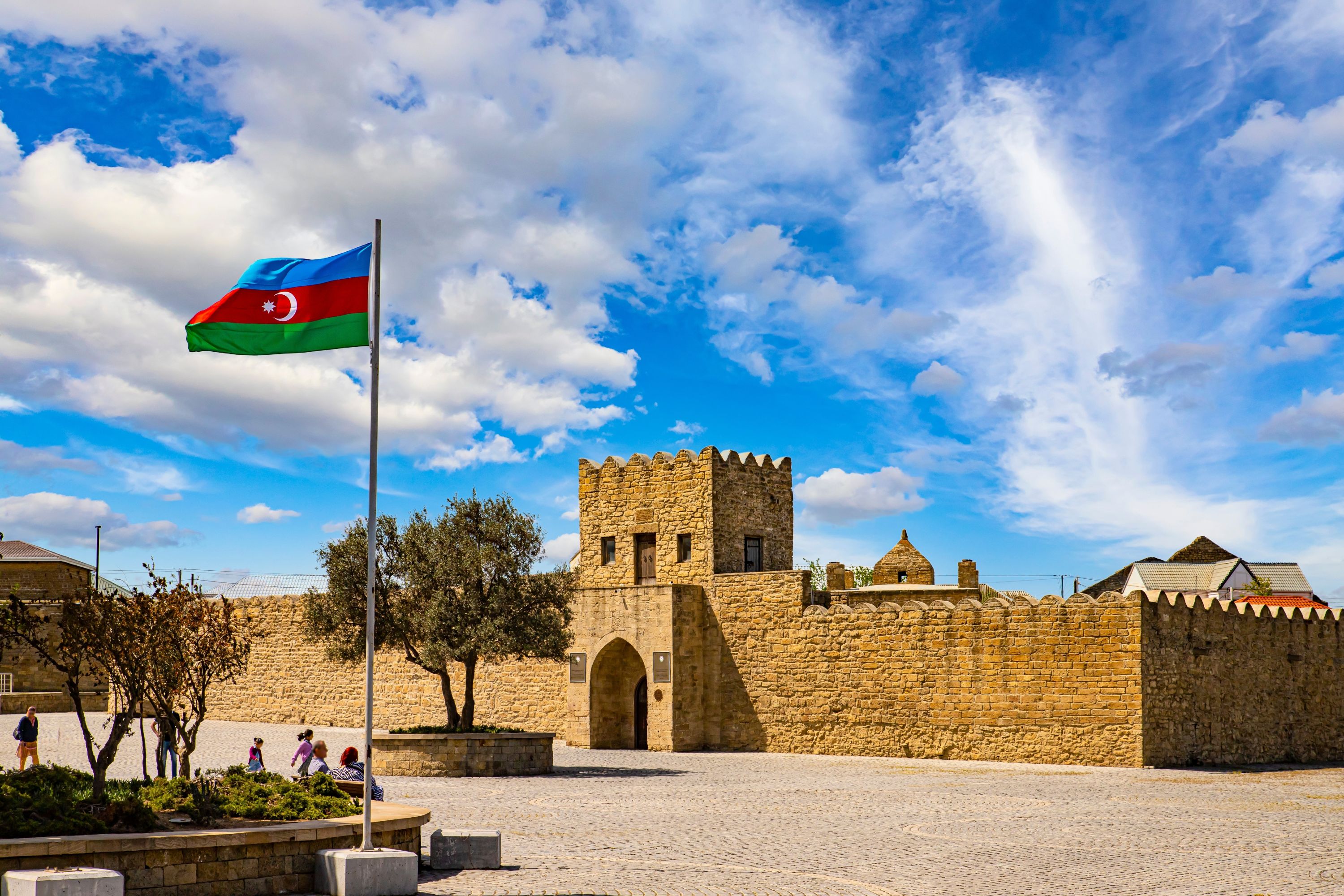 Azerbaijan Baku Fire Temple Ateshgah