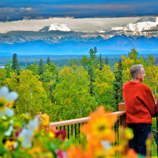Vi kigger også forbi den hyggelige bjergbestigerby Talkeetna.