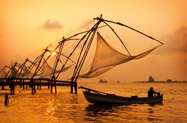 indien - cochin fishernets