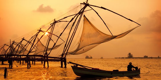 indien - cochin fishernets