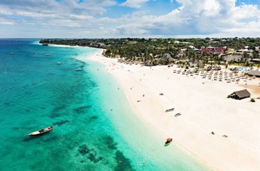 Luftfoto Af Hotel Gold Zanzibar Beach House And Spa