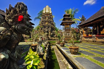 I selskab med jeres guide vil i besøge templer