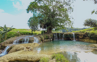 Wee Kacura-vandfald i det østlige Sumba