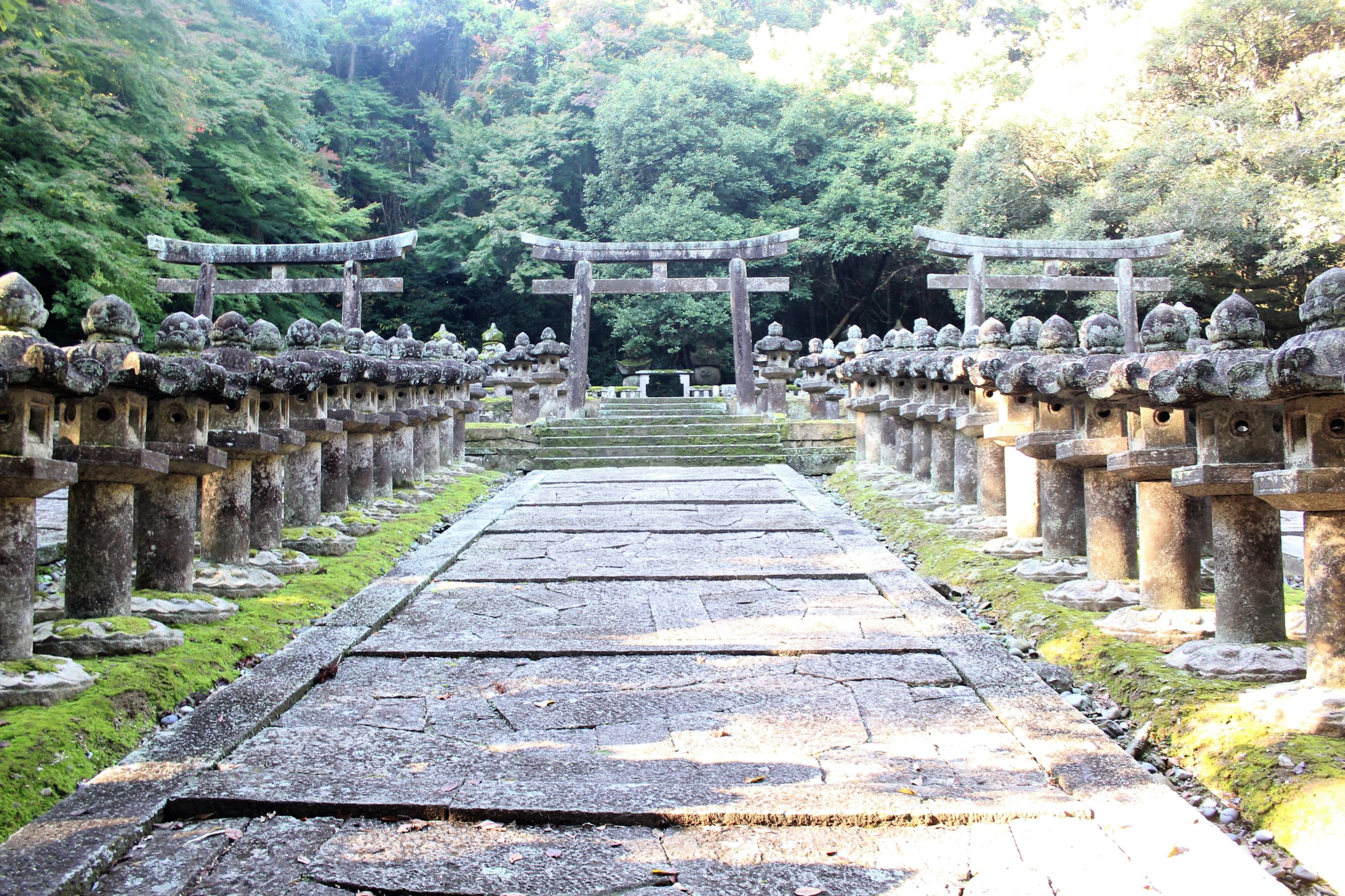 Japan Hagi Tomb Mouri Clan In Daisyouin Temple