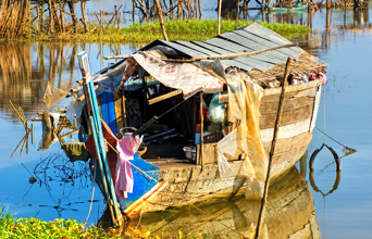 ... og landsbyer på vandet.