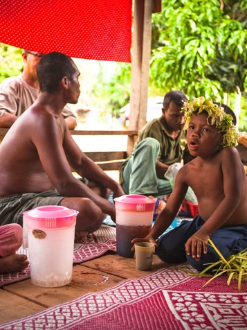 Orang Asli-folket i Belam-regnskoven