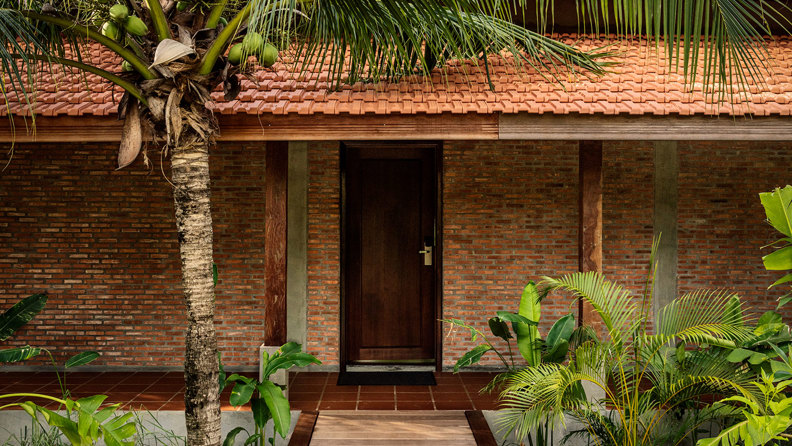 Farm House Smiling Gecko Luxury Suite Bungalow Indgang