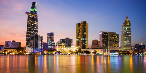 Vietnam Ho Chi Minh Skyline 2312652631