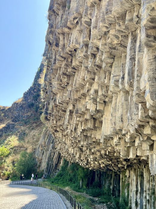 Armenien Garni Gorge Somphony Of Stones Stine