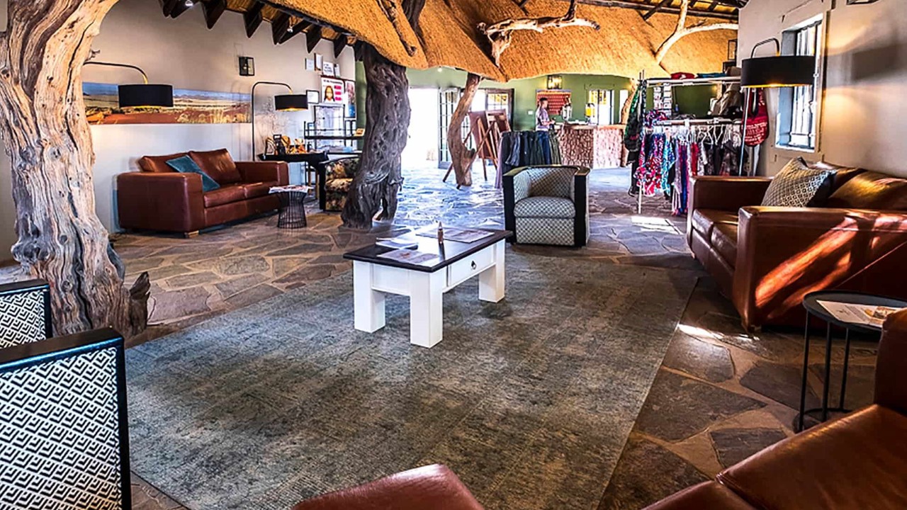 Namib Desert Lodge Lobby