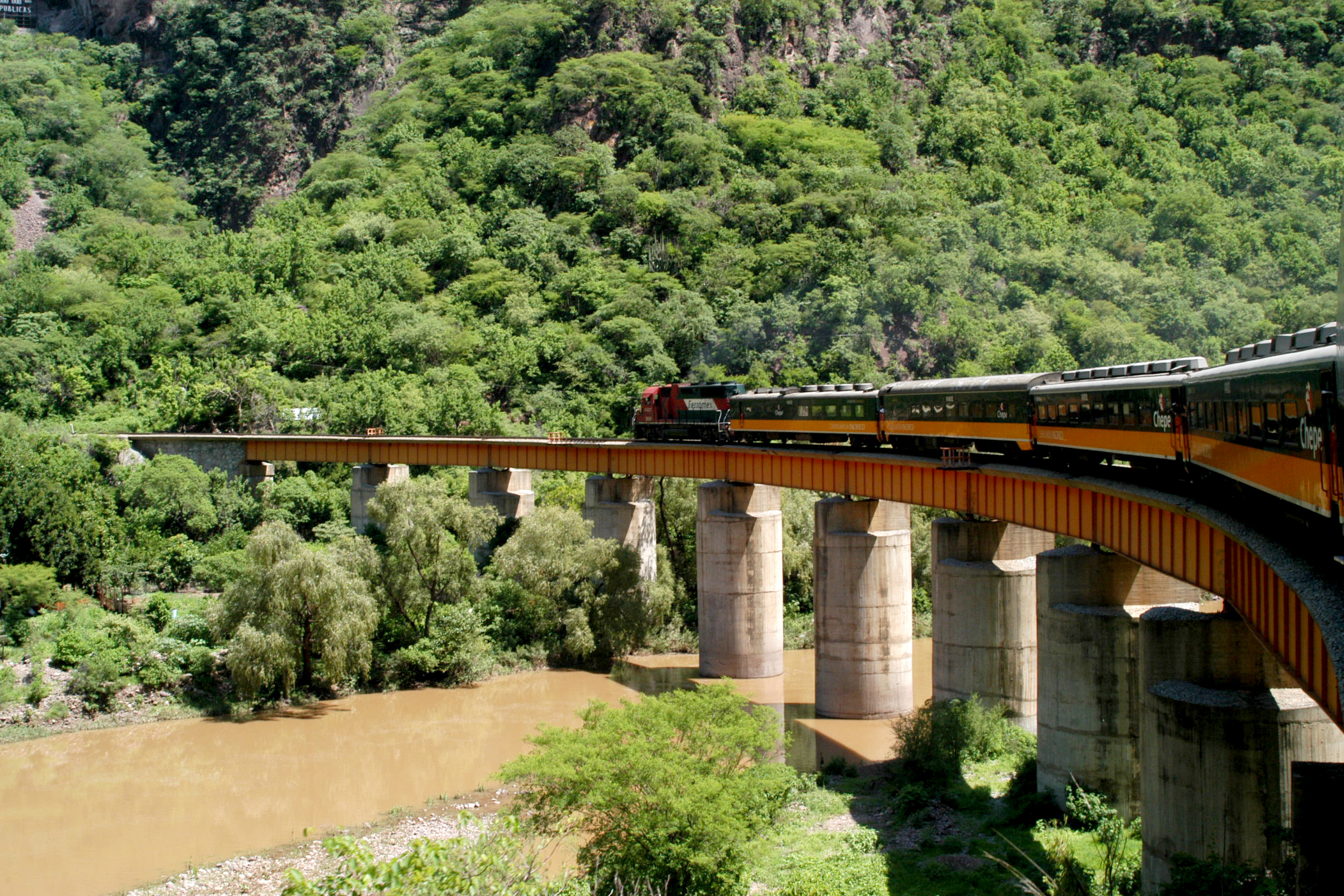 Chepe Express Tog Kobber Kløften