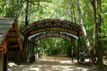 Emerald Pool Indgang