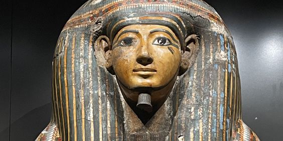 Egypten GEM Sarkofag Horisontalt Studietur Inge