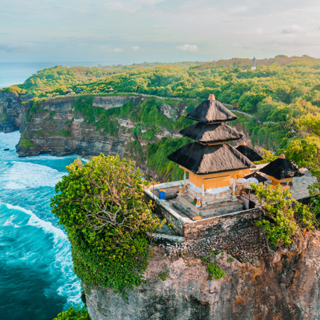 Uluwatu Tempel Klippe As 875808959