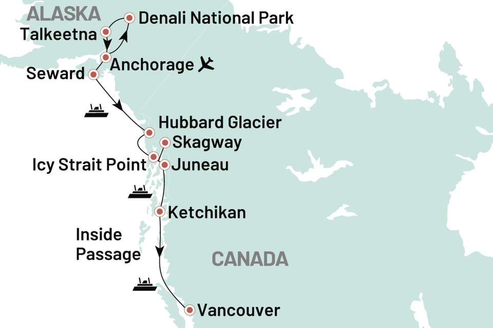 Krydstogter Aegte Alaska