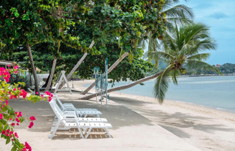 Thailand Koh Samui Sand Beach Resort Strand 01