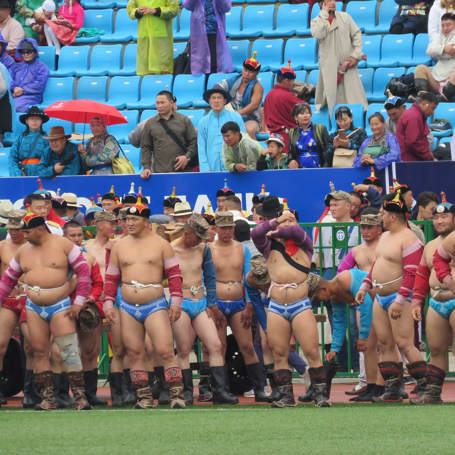Naadam Wrestling